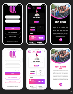 App Design by pb for Oxygean | Design: #28574897