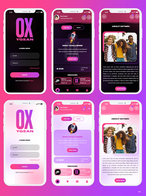 App Design by pb for Oxygean | Design: #28574900
