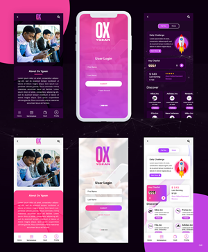 App Design by pb for Oxygean | Design: #28574904