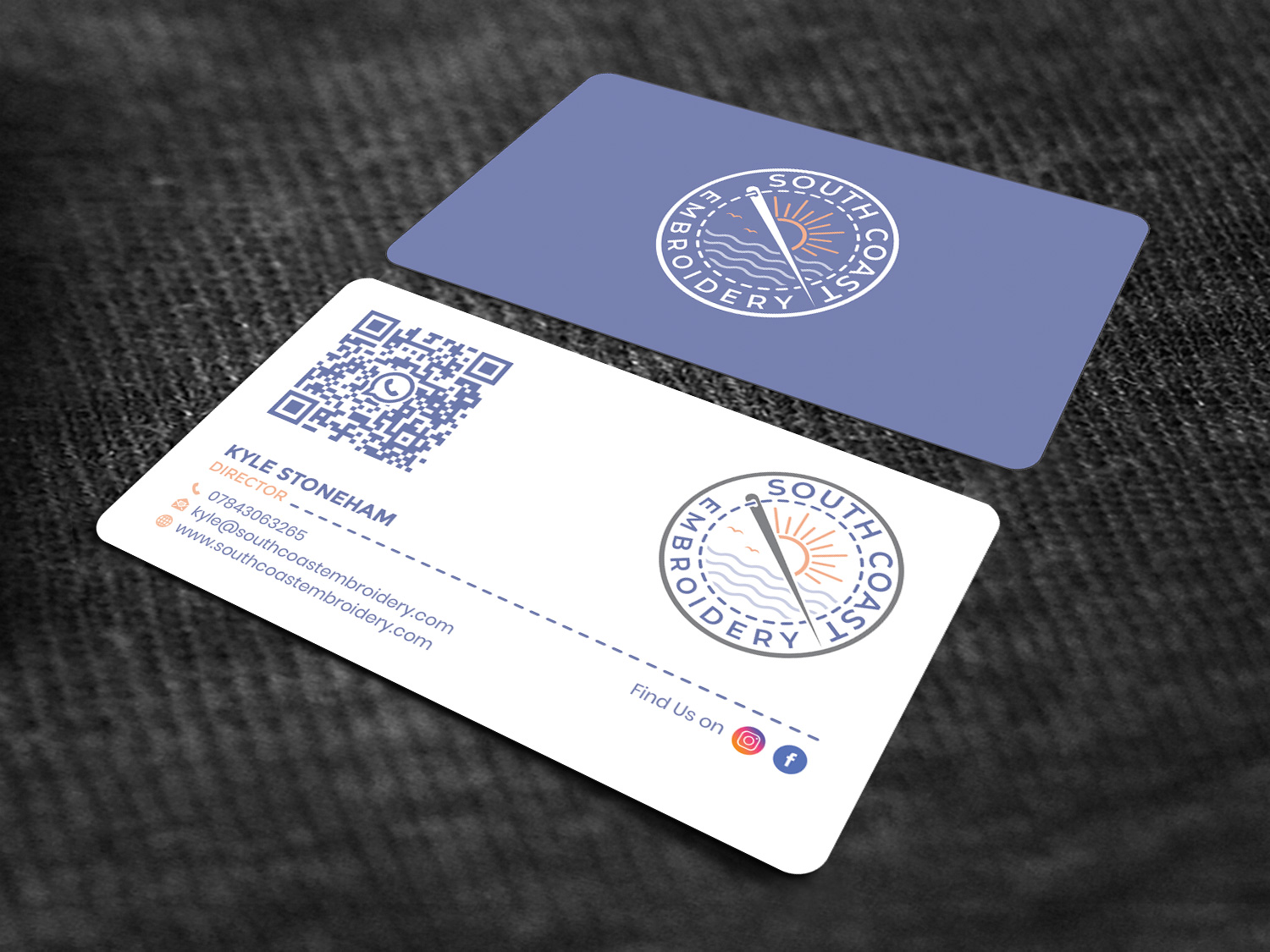 Visitenkarten-Design von Sandaruwan für South Coast Embroidery LTD | Design #28601572