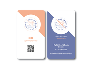 Business Card Design by dhamkith for South Coast Embroidery LTD | Design: #28607114