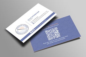 Business Card Design by Creations Box 2015 for South Coast Embroidery LTD | Design: #28599721