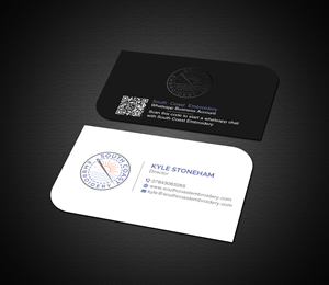 Business Card Design by Creations Box 2015 for South Coast Embroidery LTD | Design: #28603982