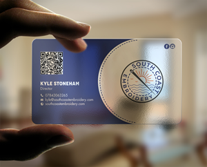 Business Card Design by chandrayaan.creative for South Coast Embroidery LTD | Design: #28596016