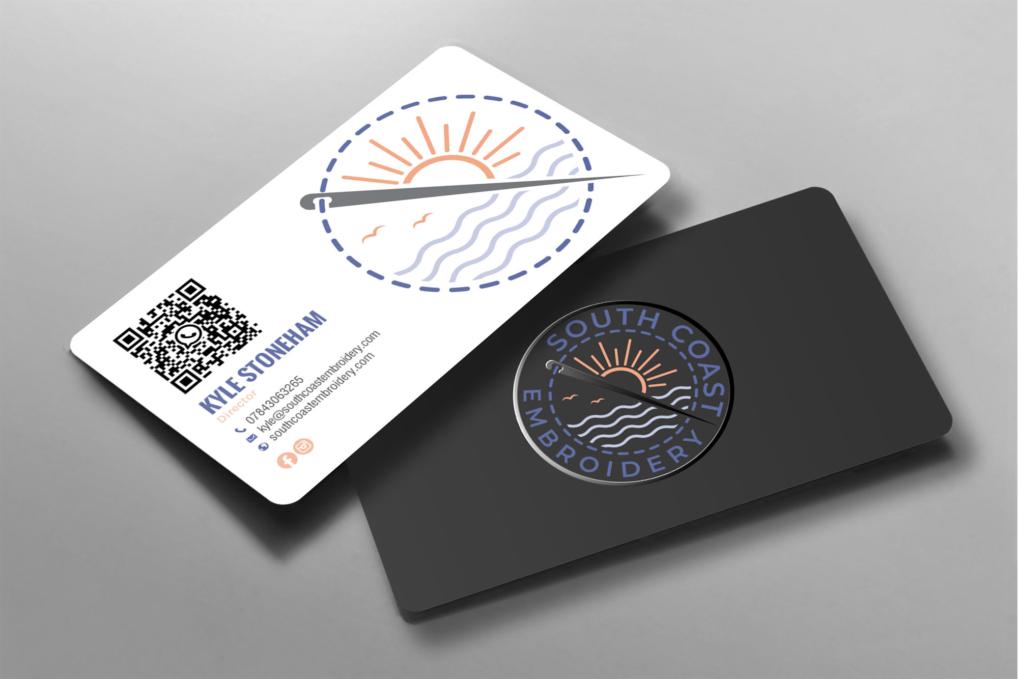 Business Card Design by chandrayaan.creative for South Coast Embroidery LTD | Design #28596018