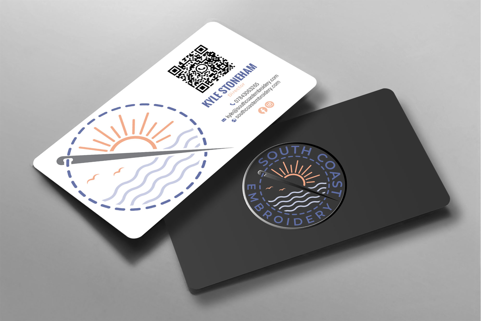 Business Card Design by chandrayaan.creative for South Coast Embroidery LTD | Design #28596019