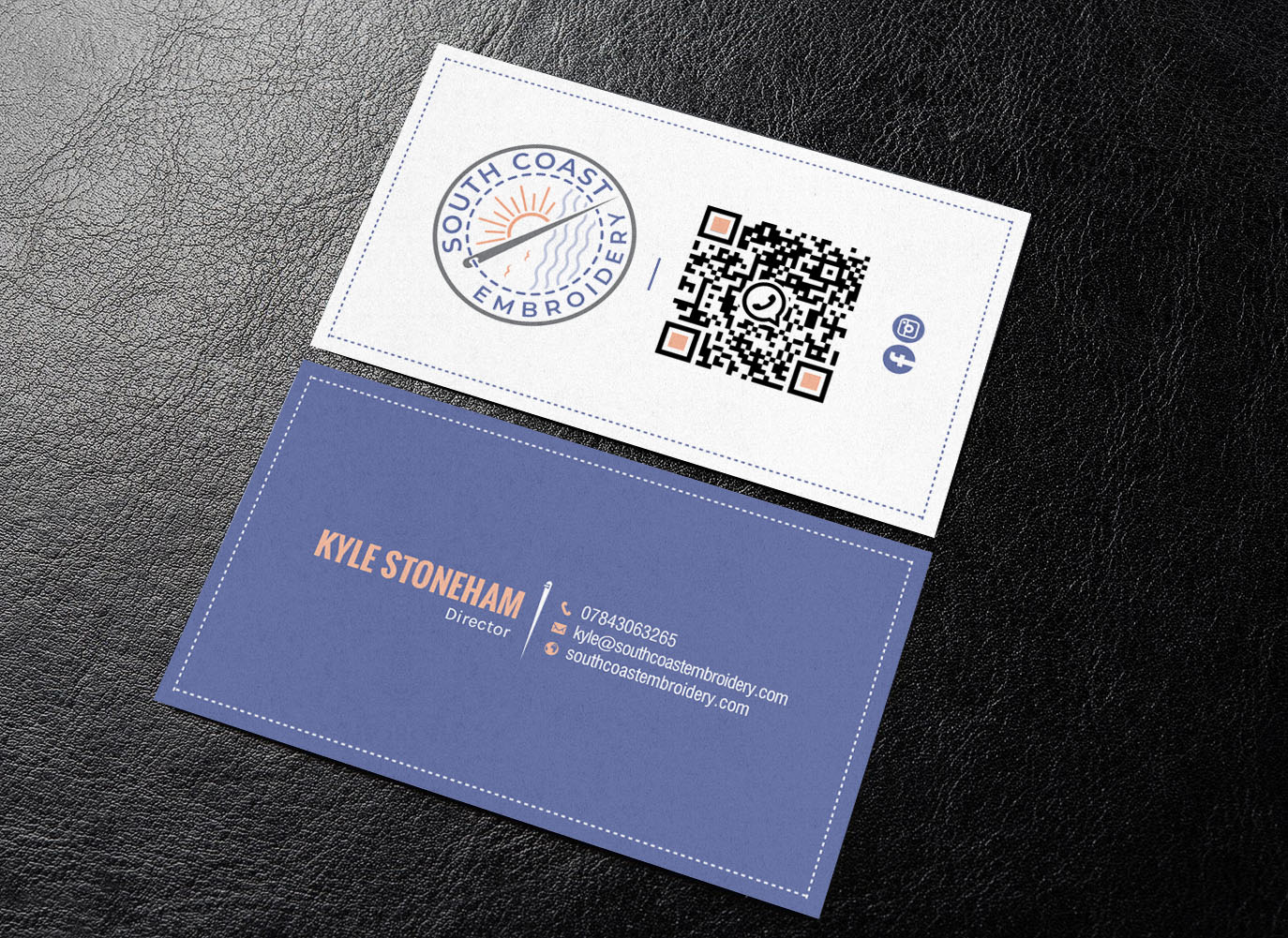 Business Card Design by chandrayaan.creative for South Coast Embroidery LTD | Design #28596173