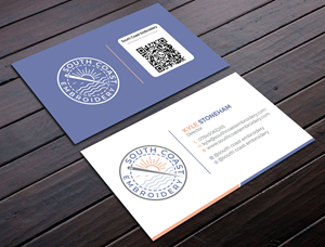 Business Card Design by Tripti Ranjan Gain for South Coast Embroidery LTD | Design: #28596332