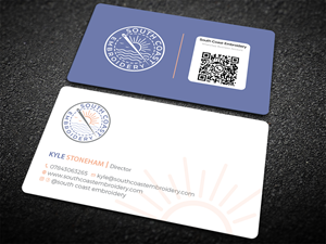 Business Card Design by Tripti Ranjan Gain for South Coast Embroidery LTD | Design: #28596346