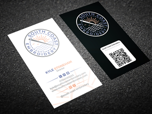 Business Card Design by Tripti Ranjan Gain for South Coast Embroidery LTD | Design: #28596348