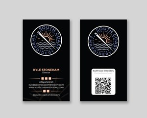 Business Card Design by Tripti Ranjan Gain for South Coast Embroidery LTD | Design: #28596351