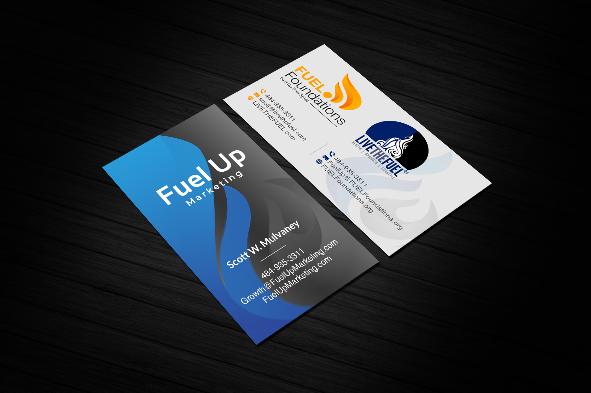 Business Card Design by Creations Box 2015 for Fuel Up Marketing | Design #28572326