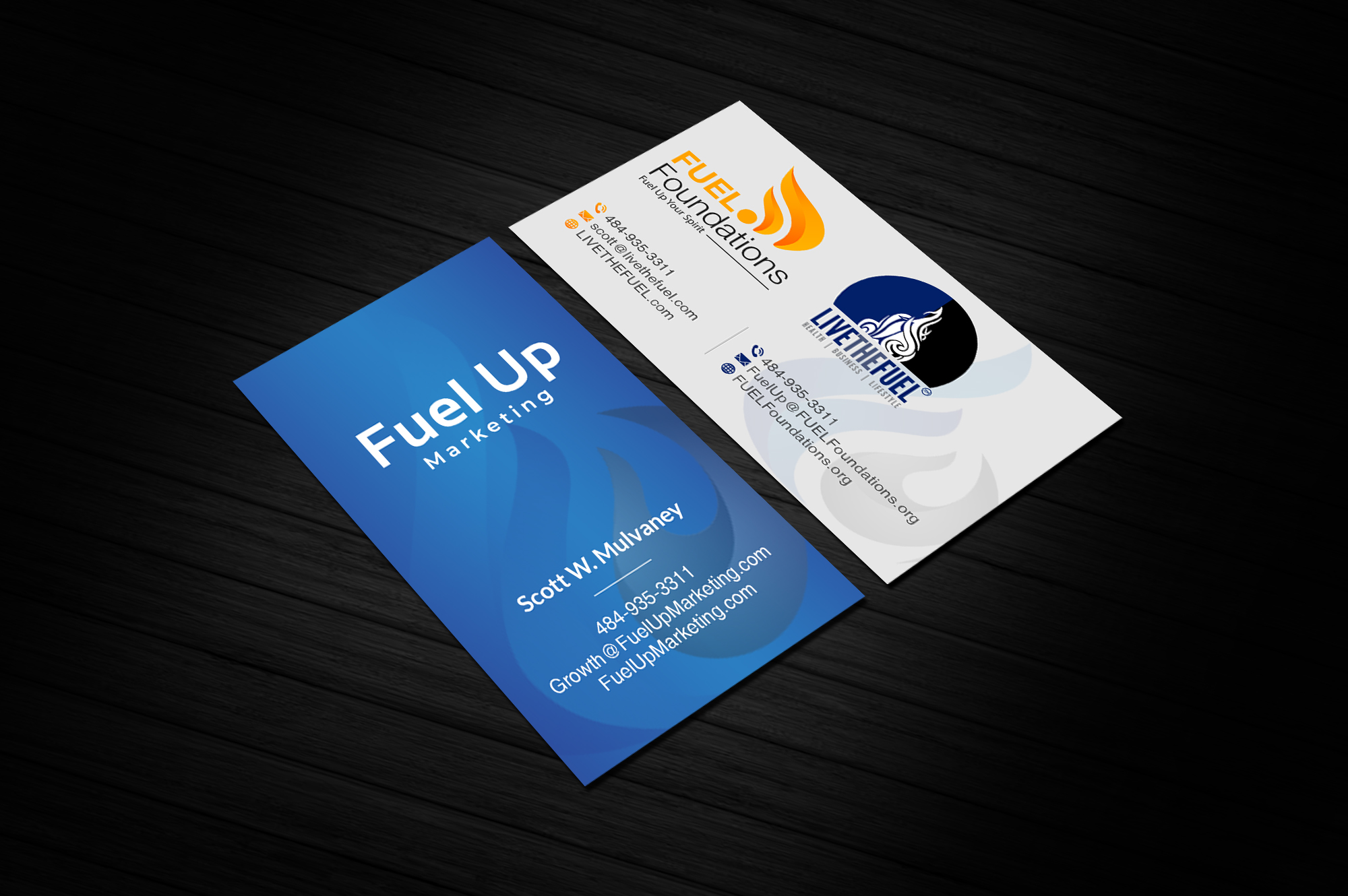 Business Card Design by Creations Box 2015 for Fuel Up Marketing | Design #28572327