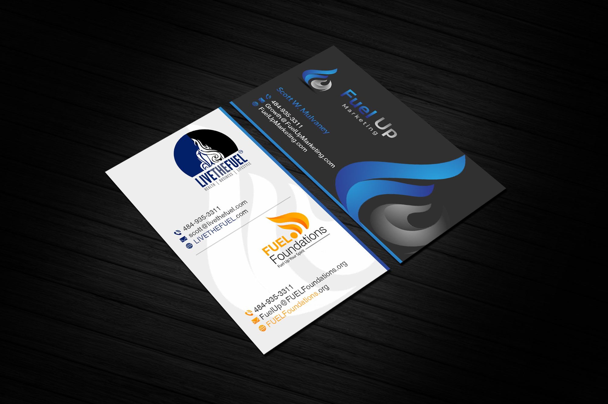 Design de Carte de Visite par Creations Box 2015 pour Fuel Up Marketing | Design #28573667