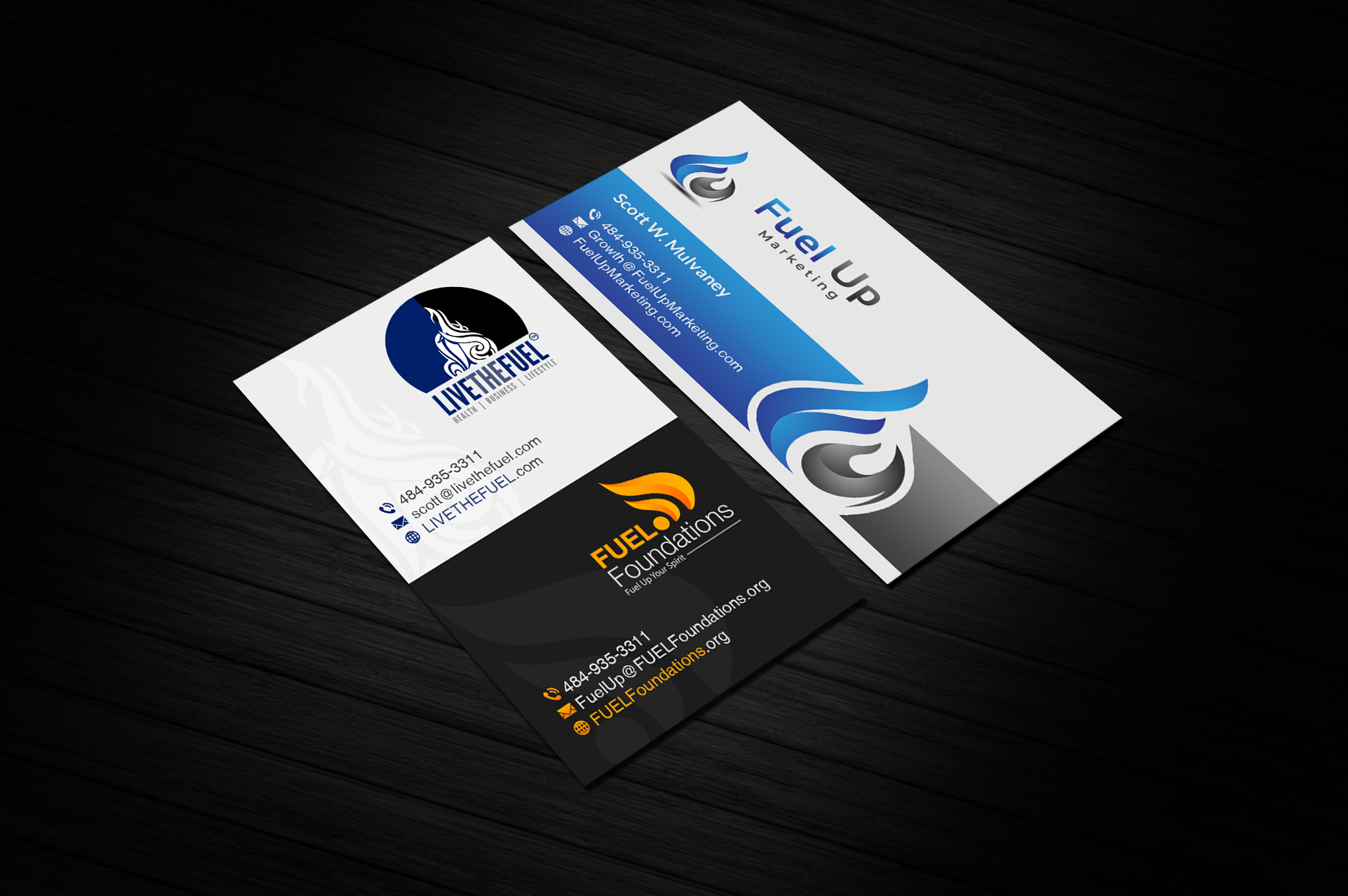 Diseño de Tarjeta de Presentación por Creations Box 2015 para Fuel Up Marketing | Diseño #28573672