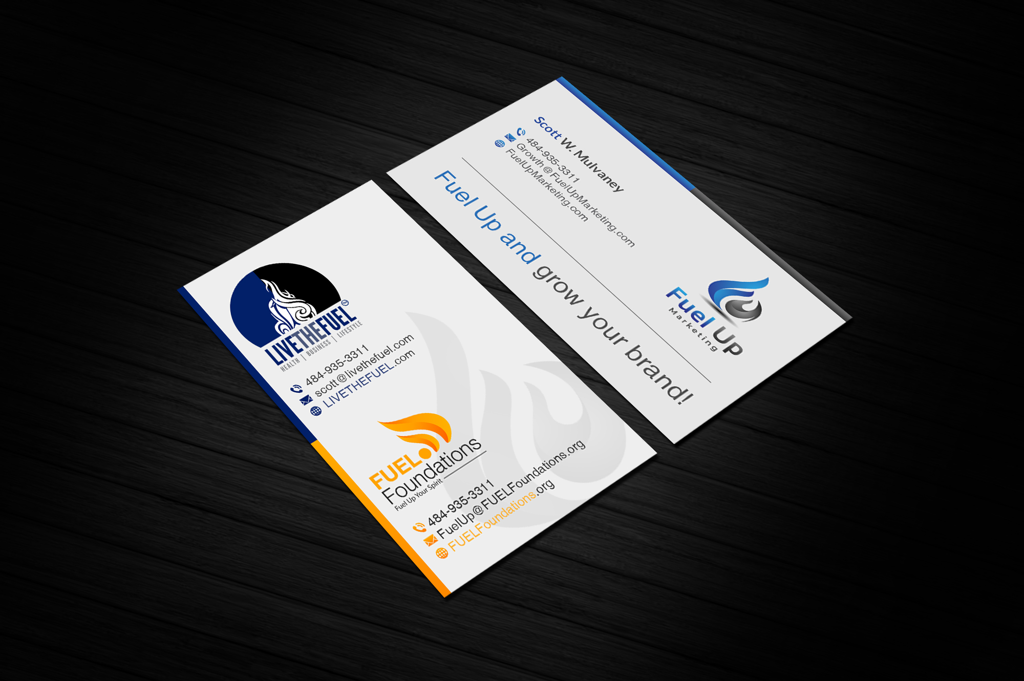 Business Card Design by Creations Box 2015 for Fuel Up Marketing | Design #28579307