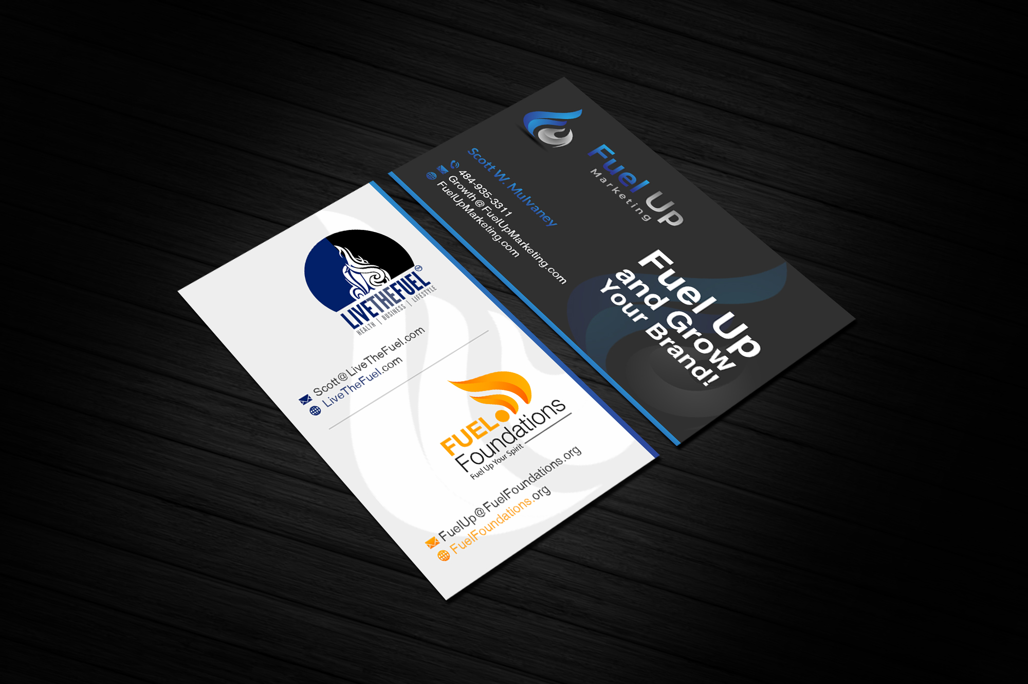 Business Card Design by Creations Box 2015 for Fuel Up Marketing | Design #28597521