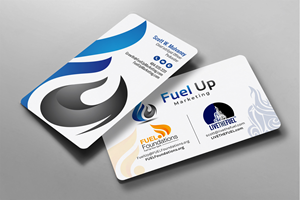 Business Card Design by chandrayaan.creative for Fuel Up Marketing | Design: #28565397