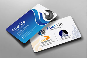 Business Card Design by chandrayaan.creative for Fuel Up Marketing | Design: #28565398