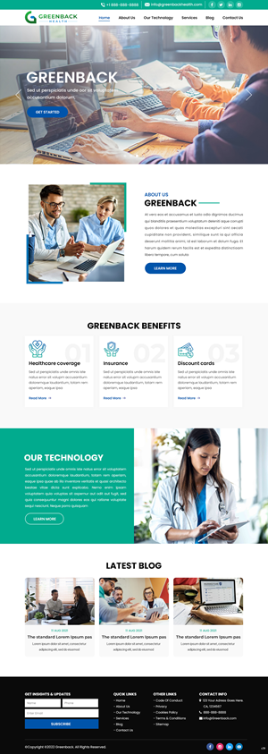 Web Design by pb for this project | Design: #28562695
