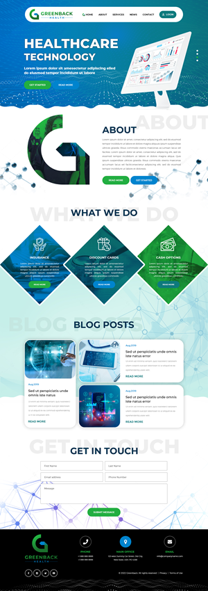 Web Design by pb for this project | Design: #28562699