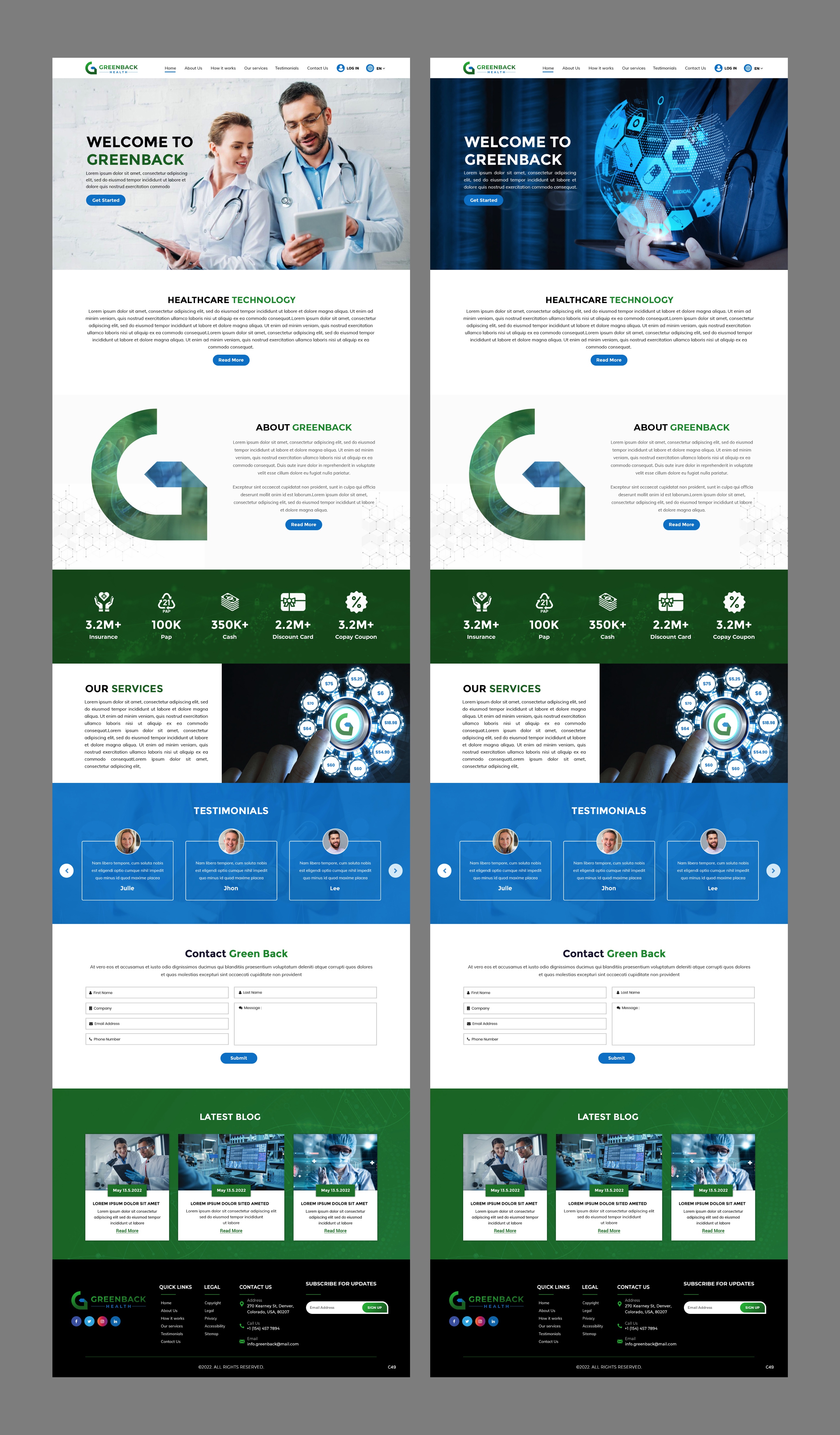 Web Design by pb for this project | Design #28602116