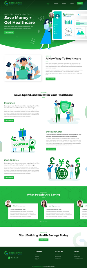 Healthcare technology company needs website design | Web-Design von rightway