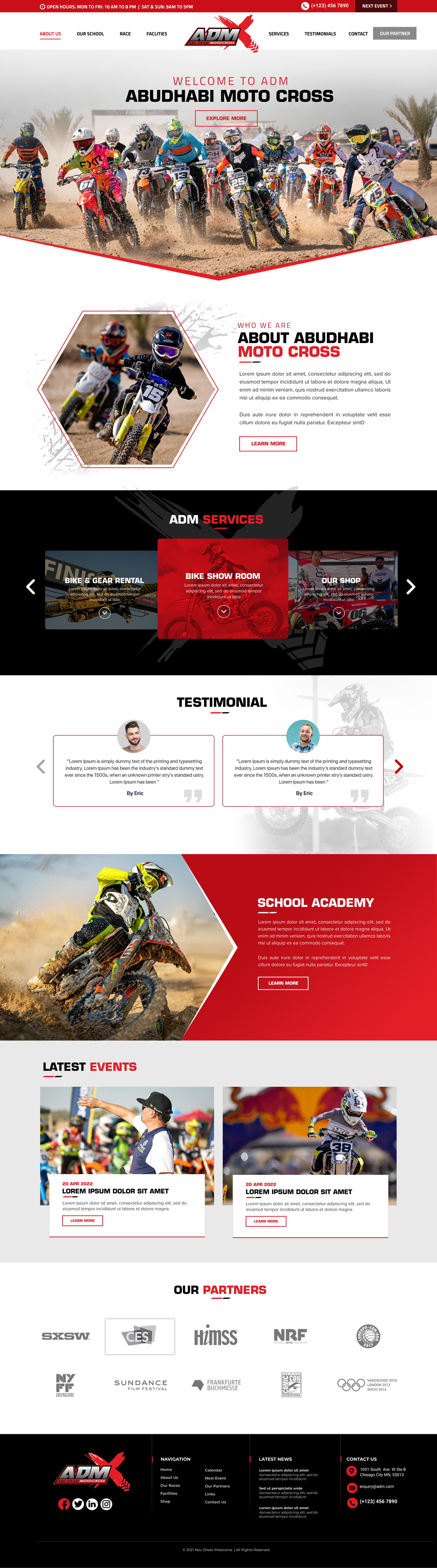 Web Design by Blue Sparrow for this project | Design #28586100