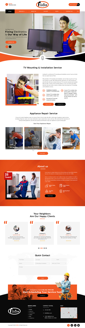 Web Design par bdesigner9 pour ce projet | Design #28566554