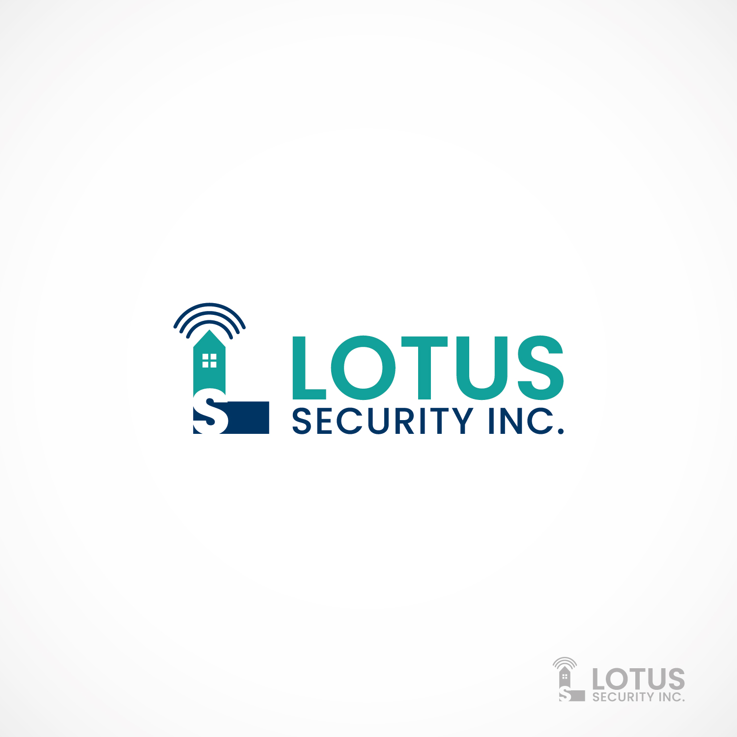 Logo Design by Go4Logo for Lotus Security Inc. | Design #28563717