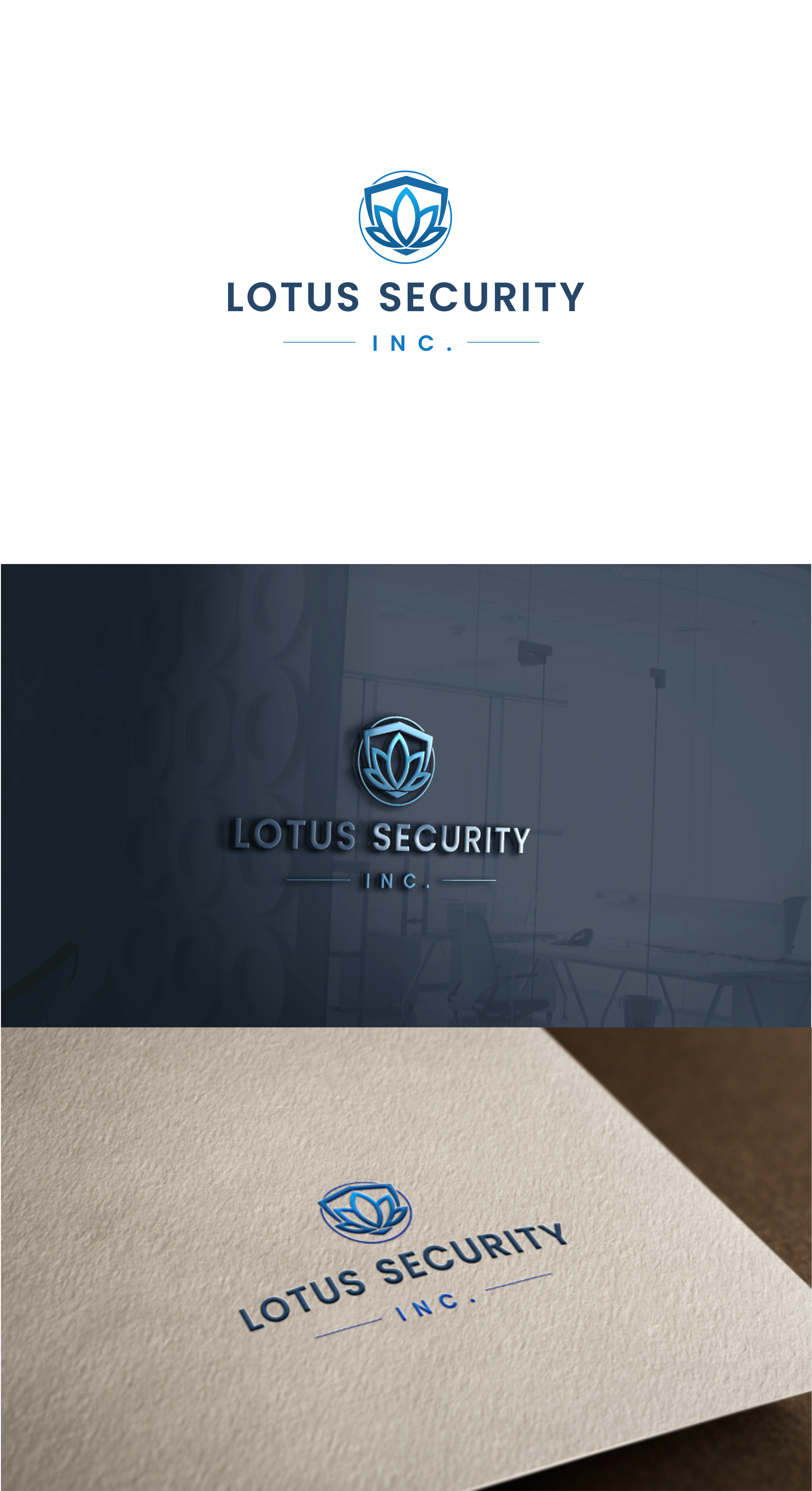 Design de Logo par *mary pour Lotus Security Inc. | Design #28565495