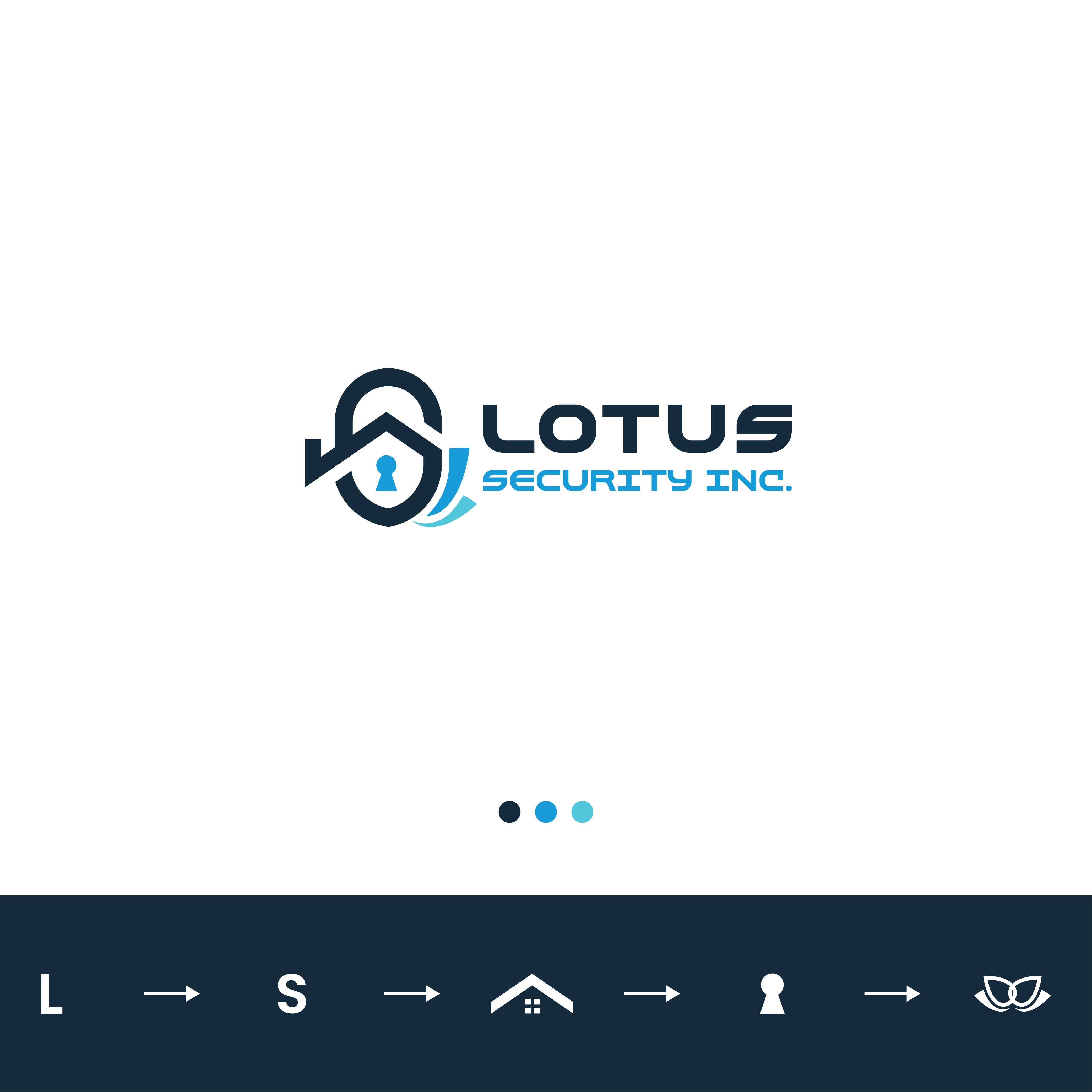 Logo Design by Leopard Designer for Lotus Security Inc. | Design #28573338