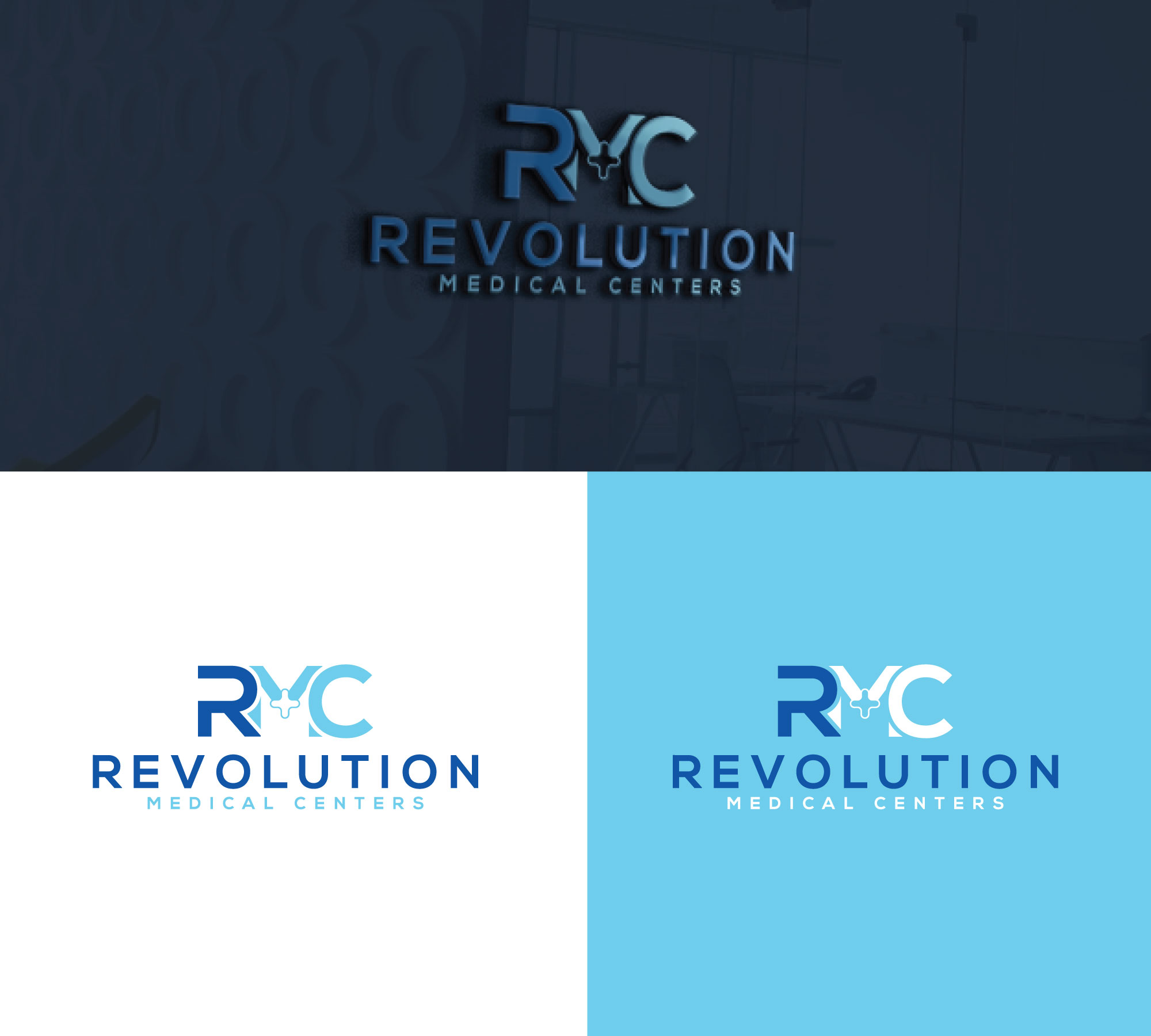 Logo Design by RRR Design for Revolution Medical Centers | Design #28567267