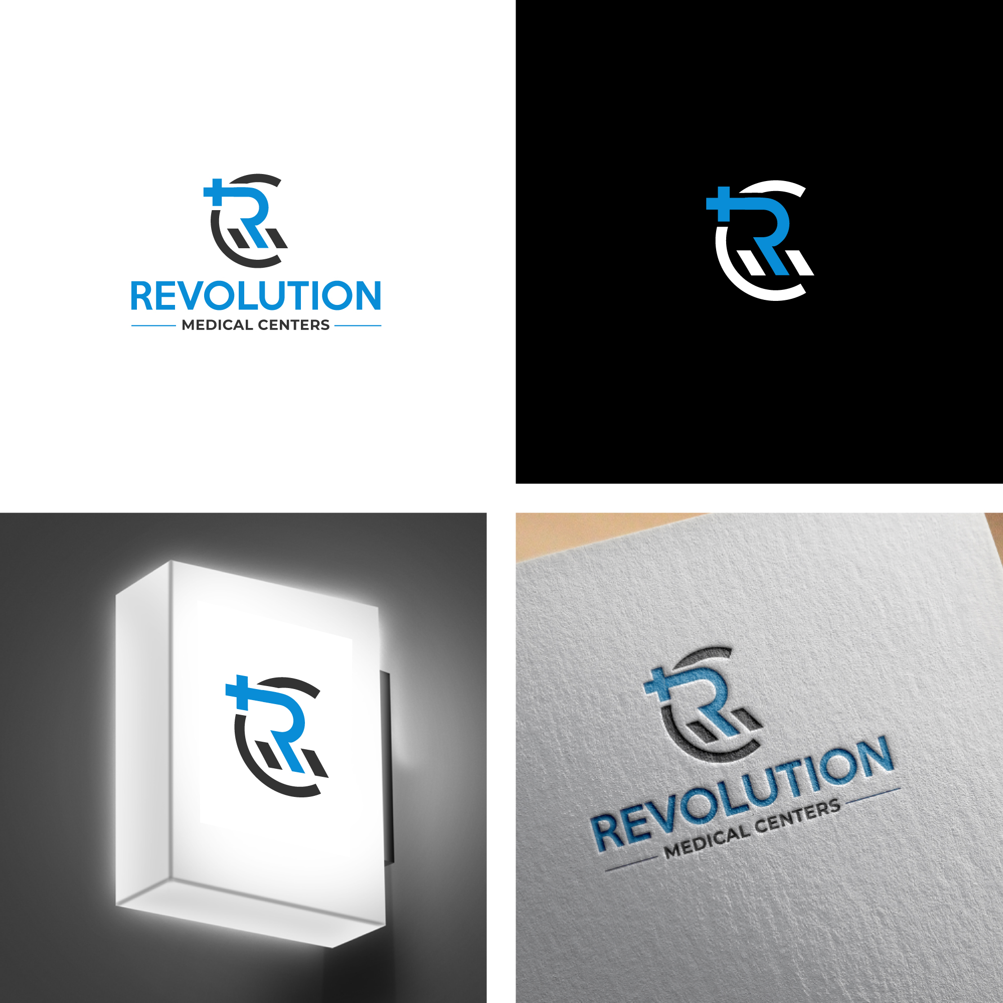 Logo Design by webeezine for Revolution Medical Centers | Design #28577980