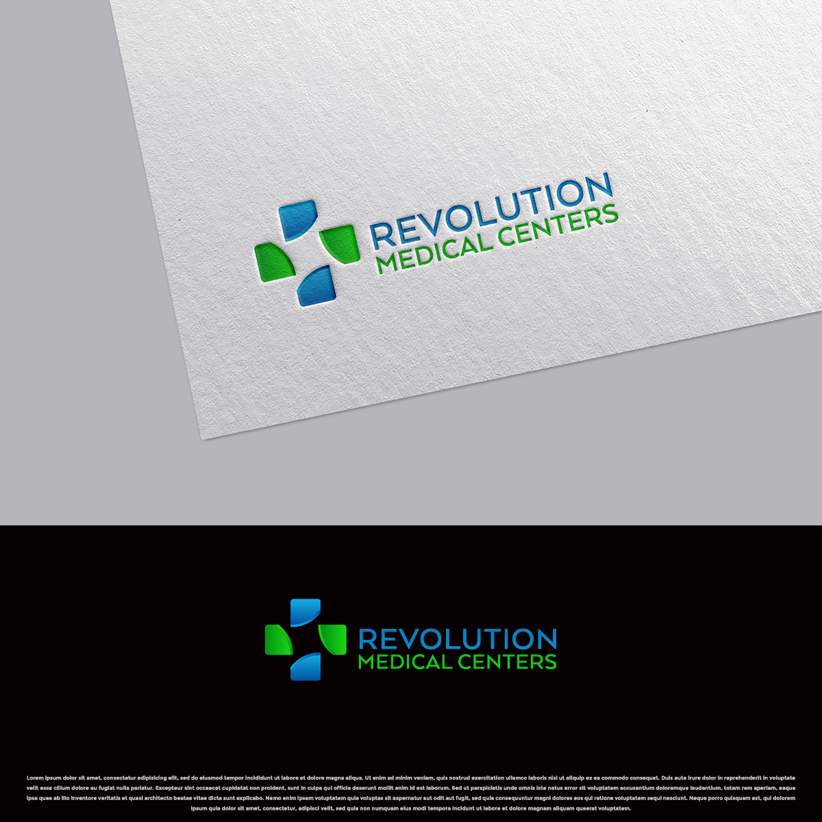 Diseño de Logo por DesignDUO para Revolution Medical Centers | Diseño #28594942