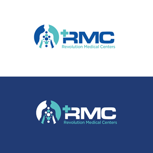 Revolution Medical Centers or RMC | Logo Design by Alxdesigns74