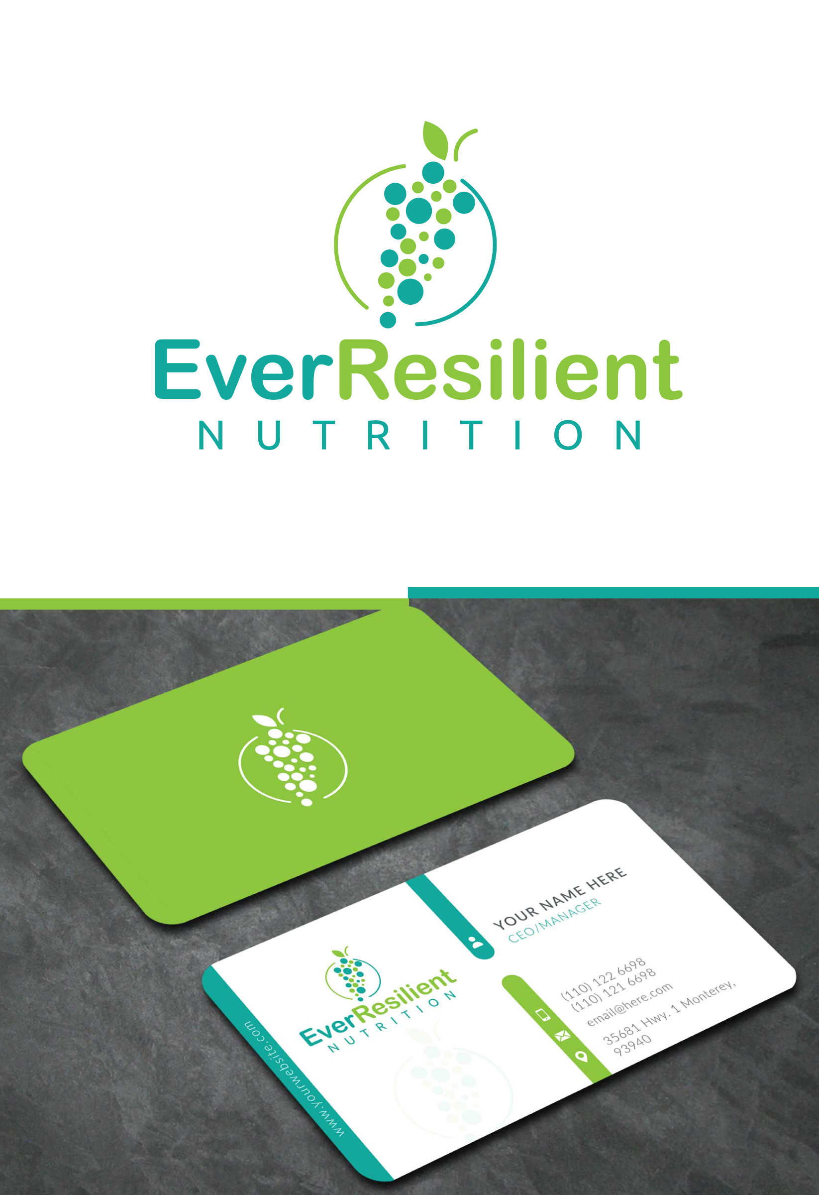 Logo Design by UMBRA Designs for EverResilient Nutrition | Design #28572371
