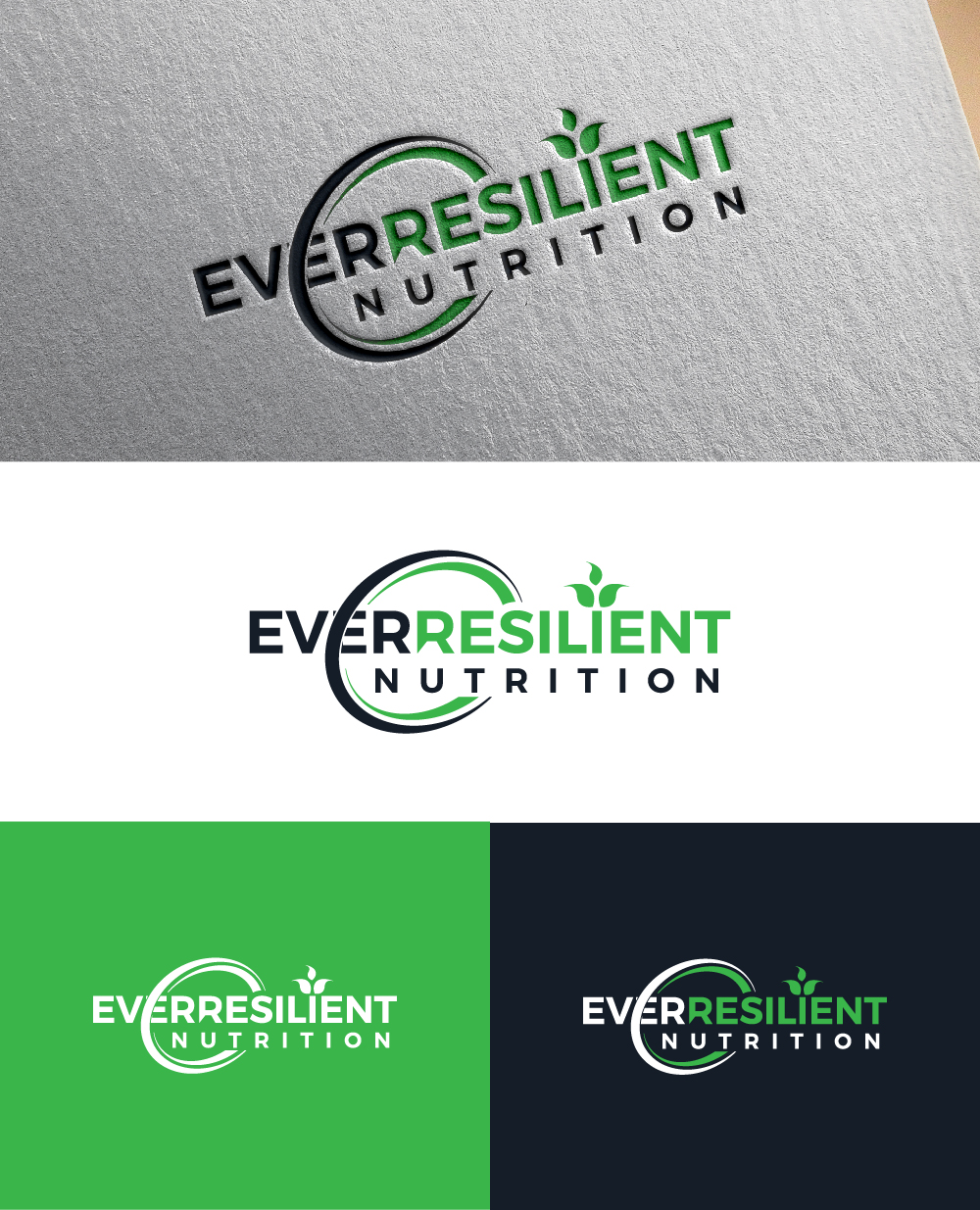 Logo Design by AlphabetZero.co.uk for EverResilient Nutrition | Design #28580836