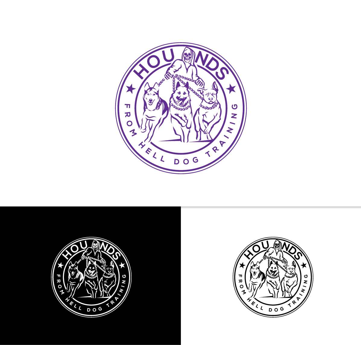 Logo Design by Logo Stock for Hounds from Hell | Design #28570217