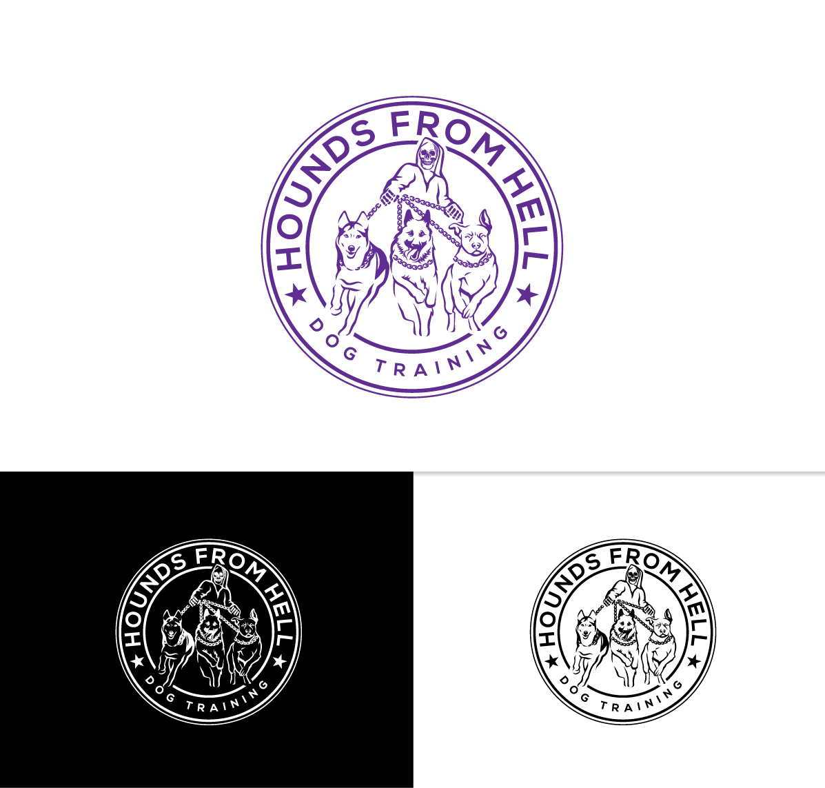 Logo Design by Logo Stock for Hounds from Hell | Design #28570293