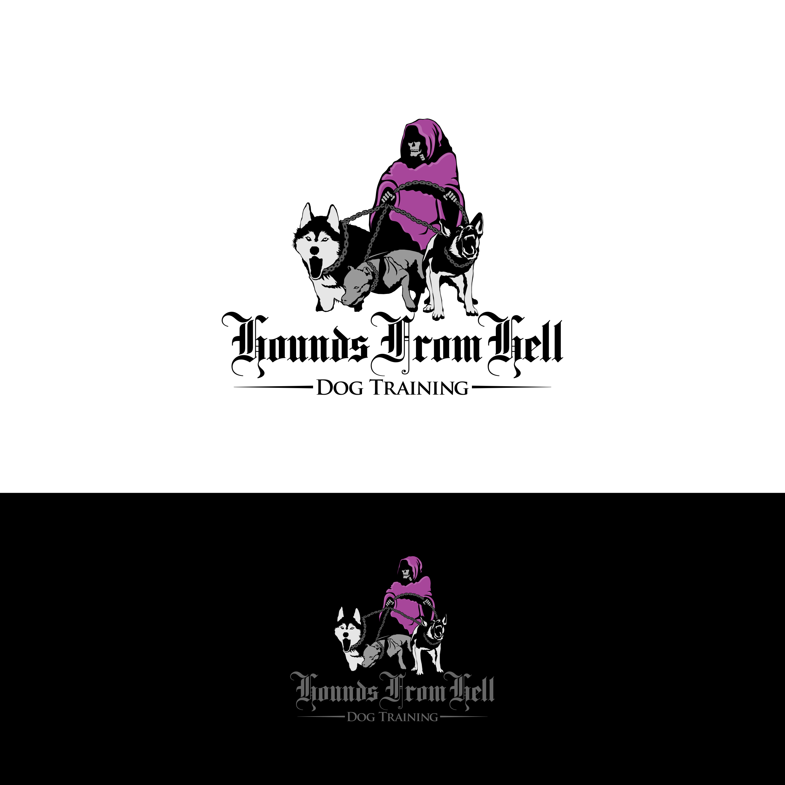 Logo Design by luckdesign for Hounds from Hell | Design #28570804