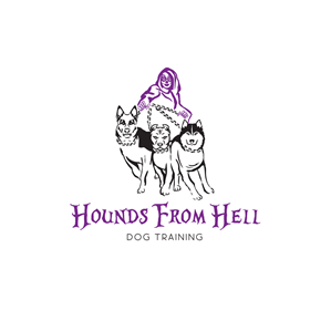 Logo-Design von Samantha Ward Design für Hounds from Hell | Design: #28570673