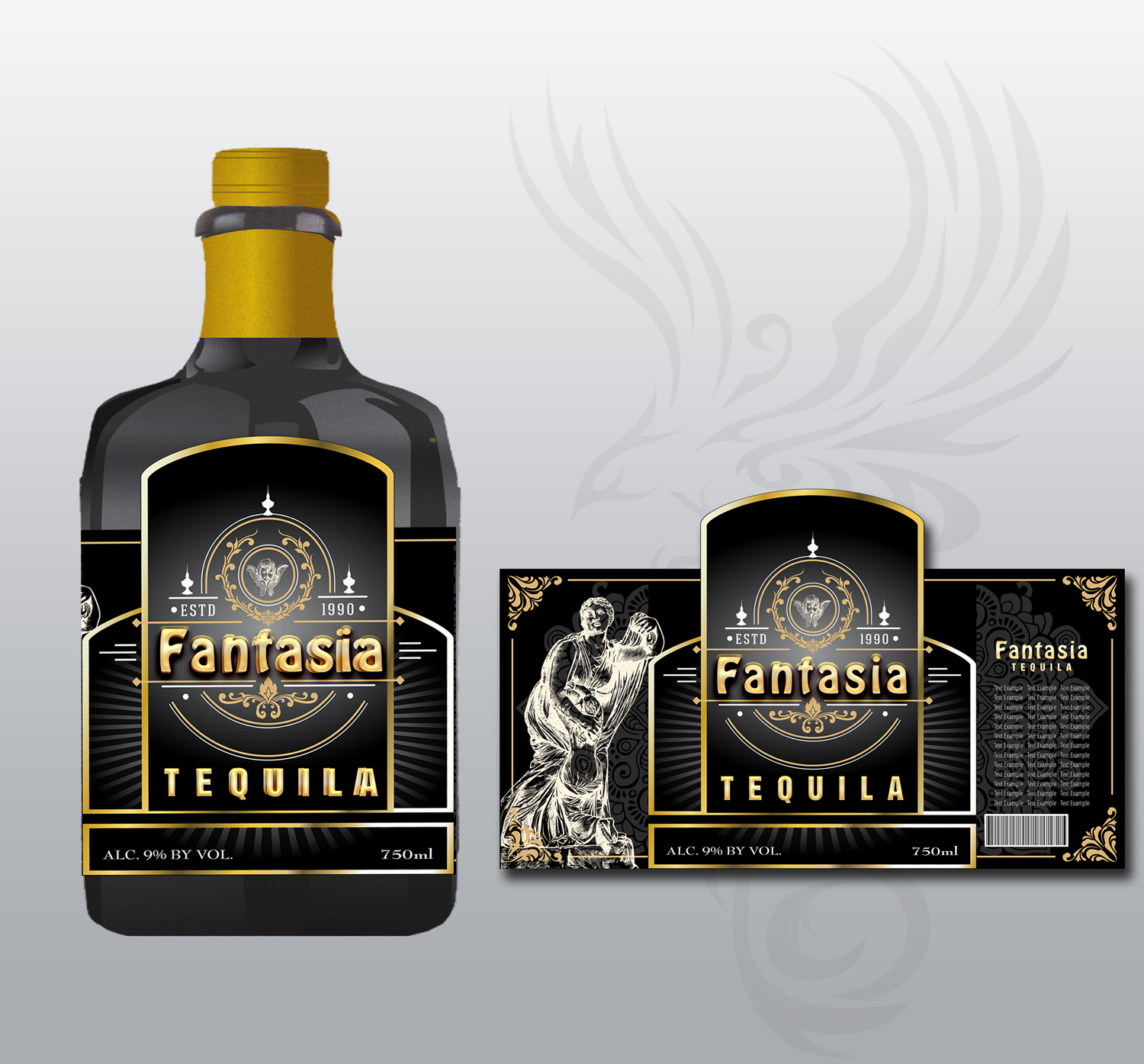 Label Design by Petter Goms for this project | Design #28581460