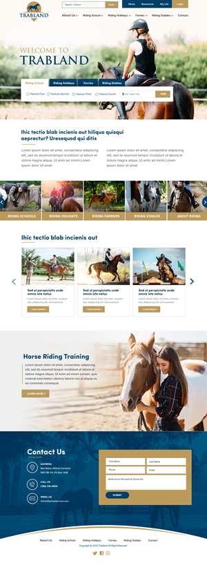 Web Design by Blue Sparrow for this project | Design: #28580696