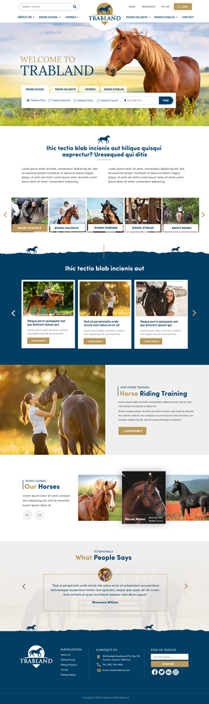 Web Design by Blue Sparrow for this project | Design: #28593693