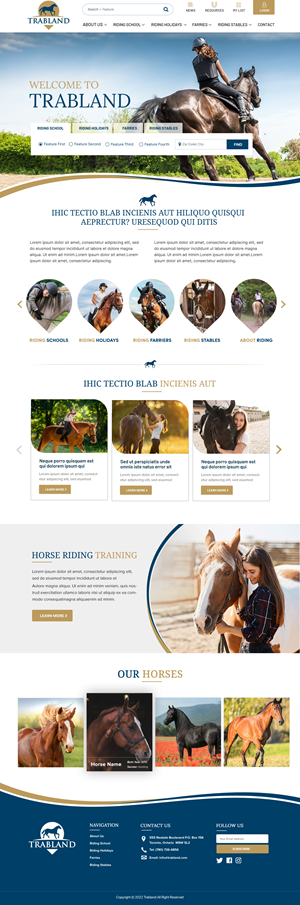 Web Design by Blue Sparrow for this project | Design: #28593694