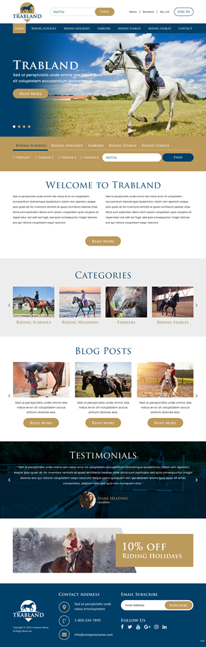Web Design by pb for this project | Design: #28580573