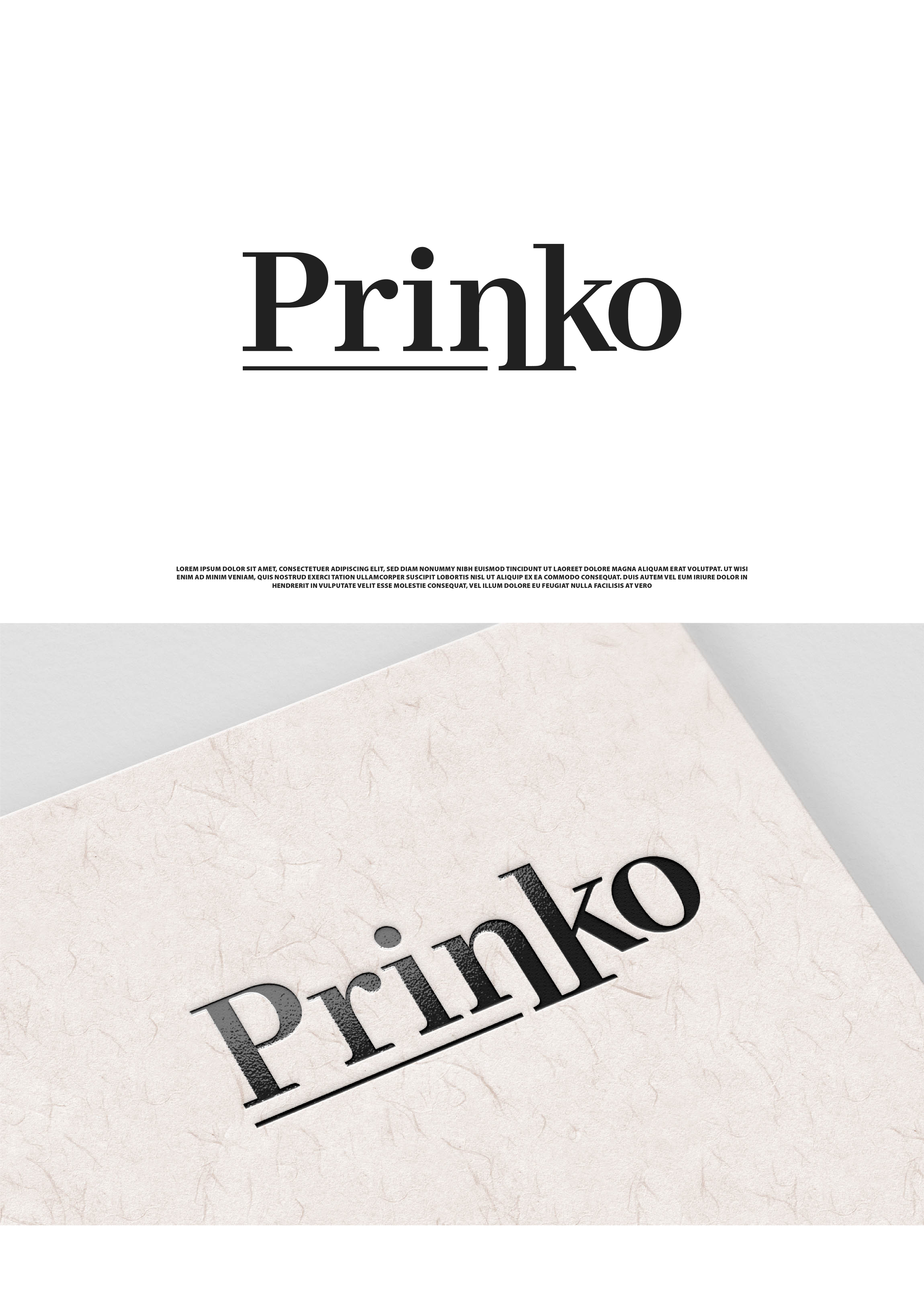 Logo Design by Fezy Design Studio for PRINKO IMAGE CO USA INC | Design #28570596