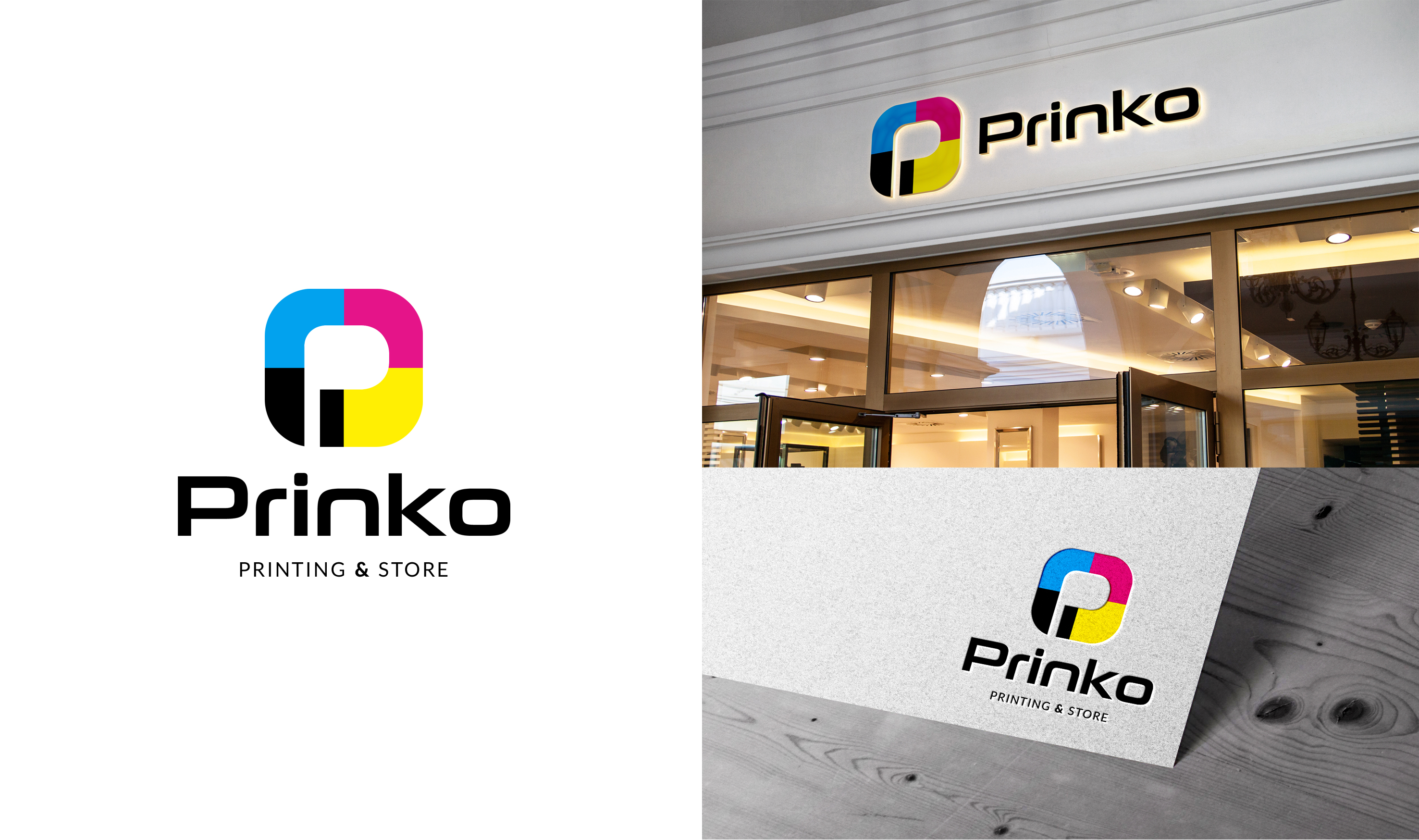 Logo Design by christianpoetoe for PRINKO IMAGE CO USA INC | Design #28571455