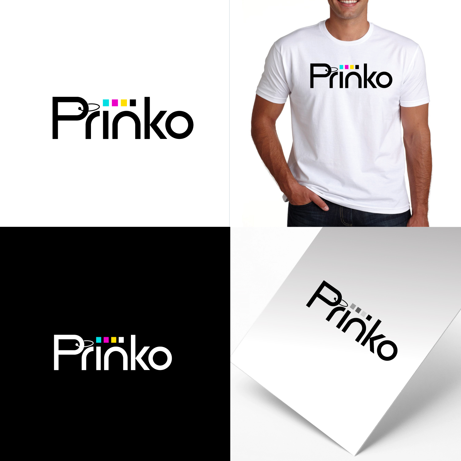 Logo Design by webeezine for PRINKO IMAGE CO USA INC | Design #28575376